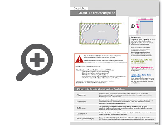 Product Bild leichtschaumplatte_stadur_in_auto-form_konturgefr__st___einseitig_4_0-farbig_bedruckt